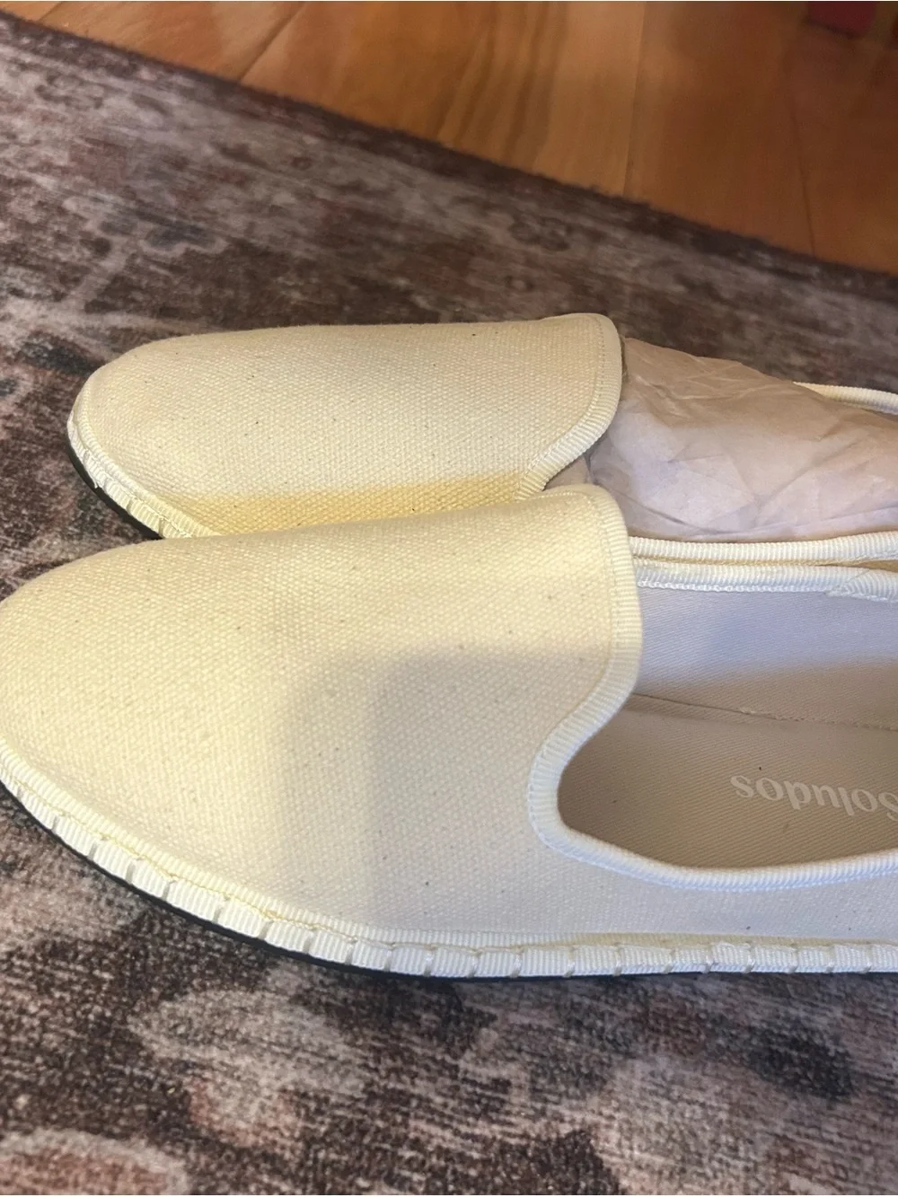 Soludos Women's Venetian cream Canvas Slip-On Espadrilles NWT